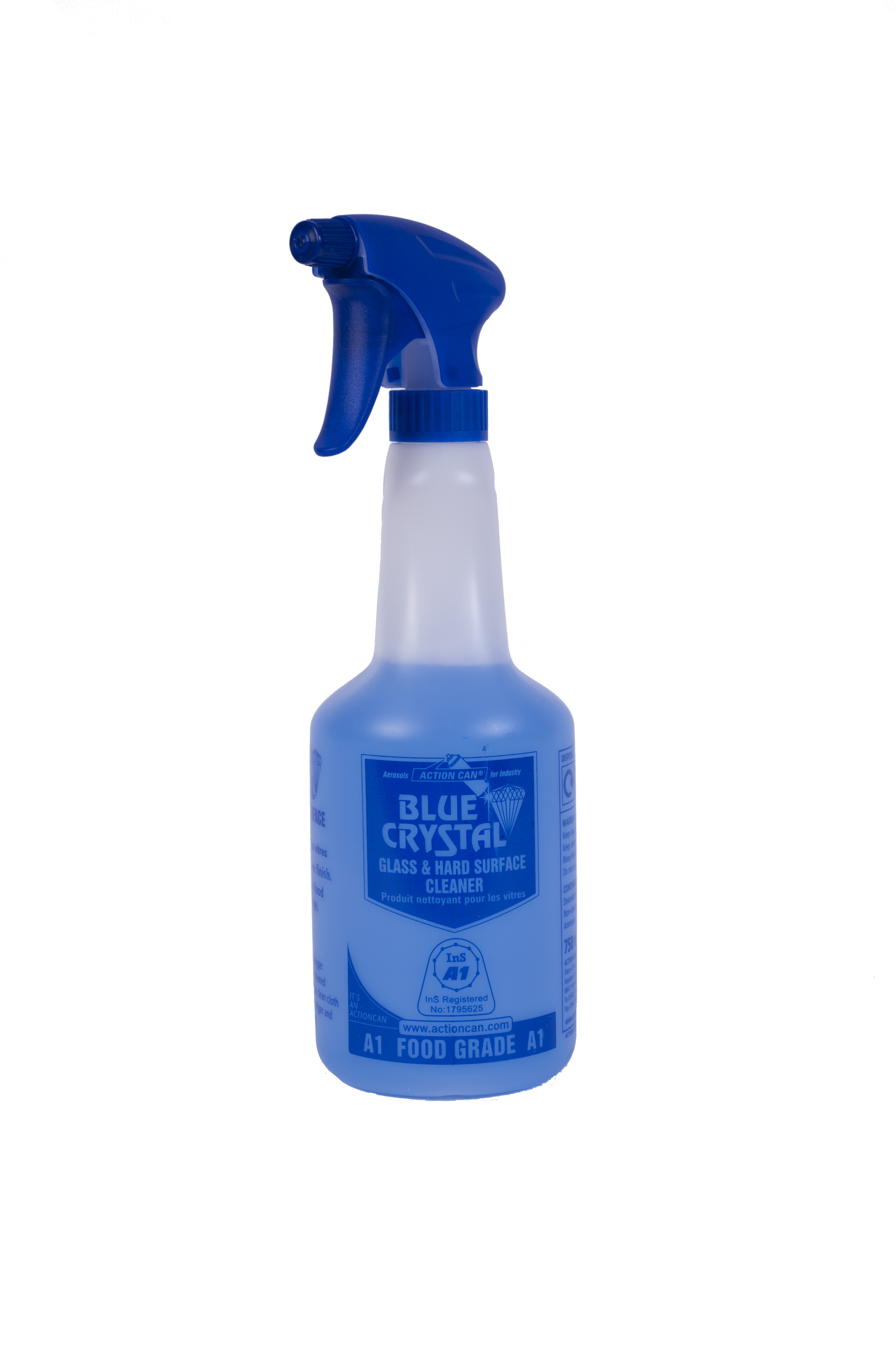 ACTION CAN BLUE CRYSTAL 750 ML - GLASS CLEANER