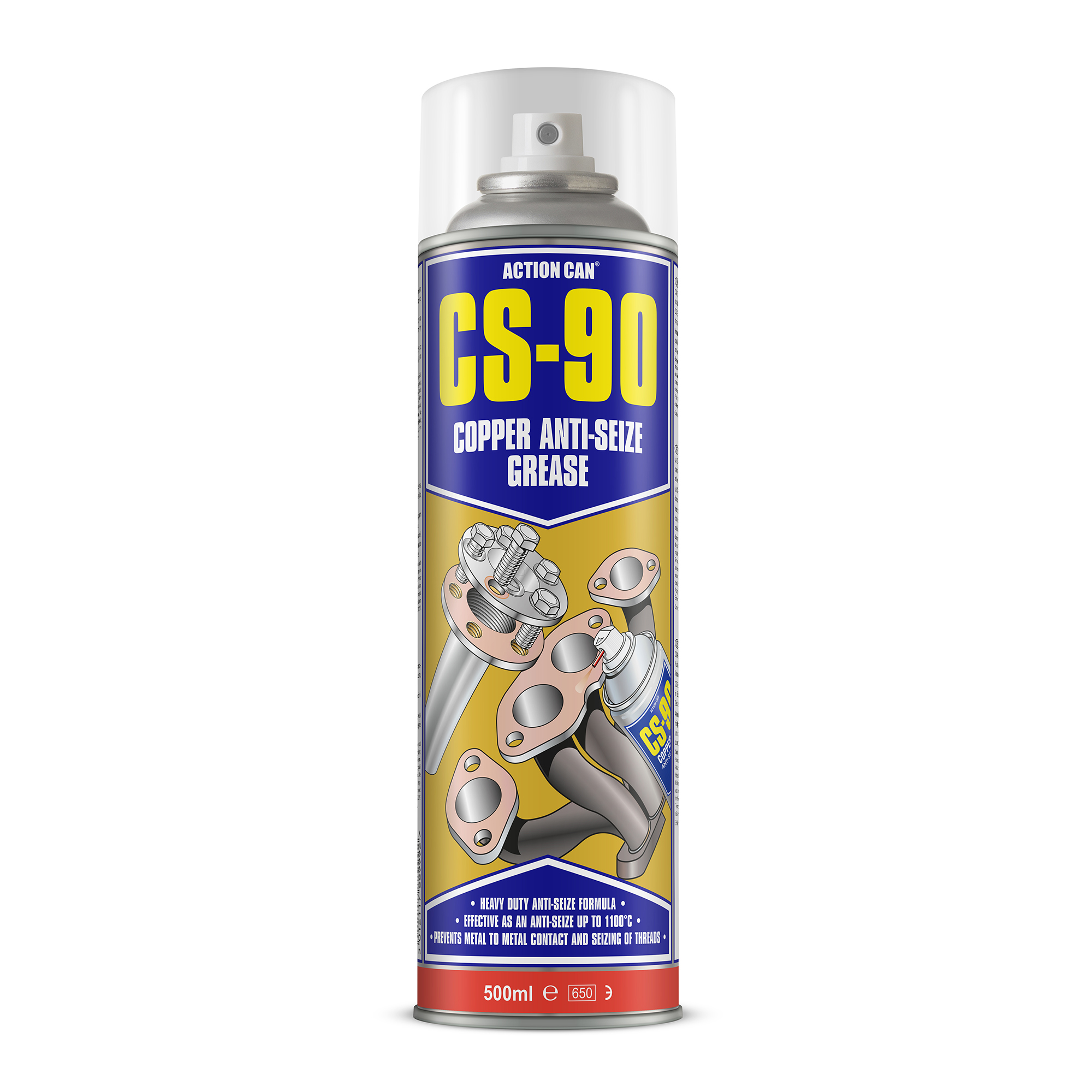 ACTION CAN CS-90 500 ML - COPPER ANTI-SEIZE GREASE