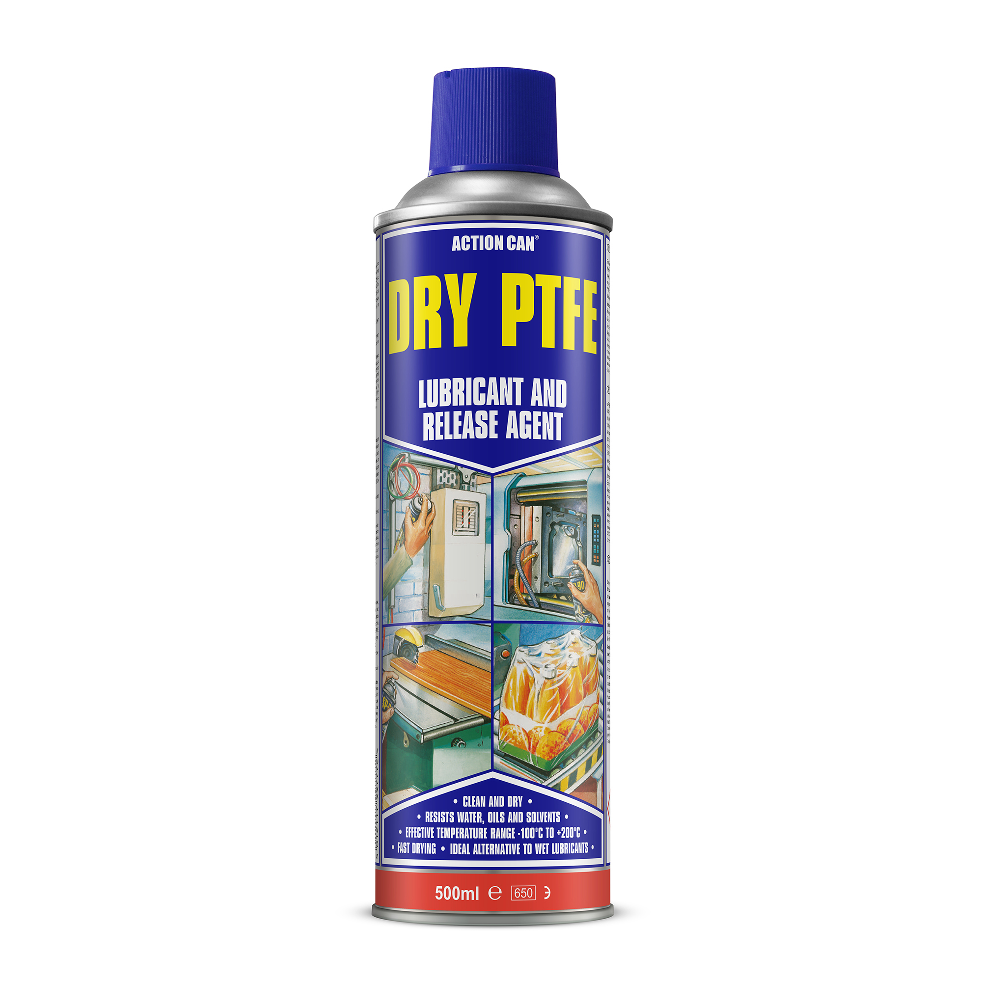 PTFE 500 ML -  DRY LUBRICANT & RELEASE