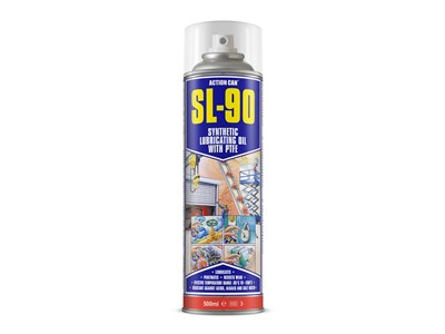 ACTION CAN SL-90 500 ML - SYNTHETIC OIL WITH PTFE