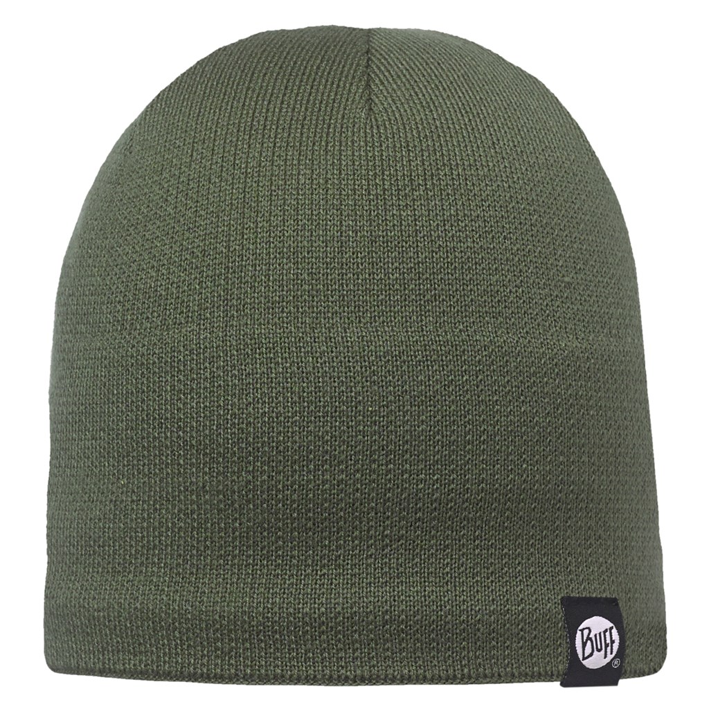 BUFF KNITTED & POLAR HAT - MILITARY - SOLID